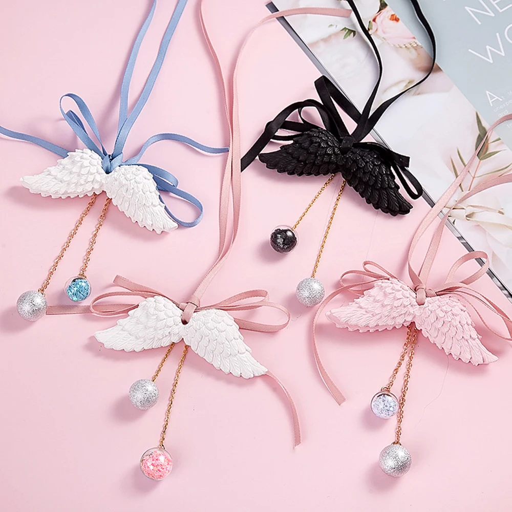 Автомобильный Кулон Крылья ангела для автомобильного зеркала заднего вида