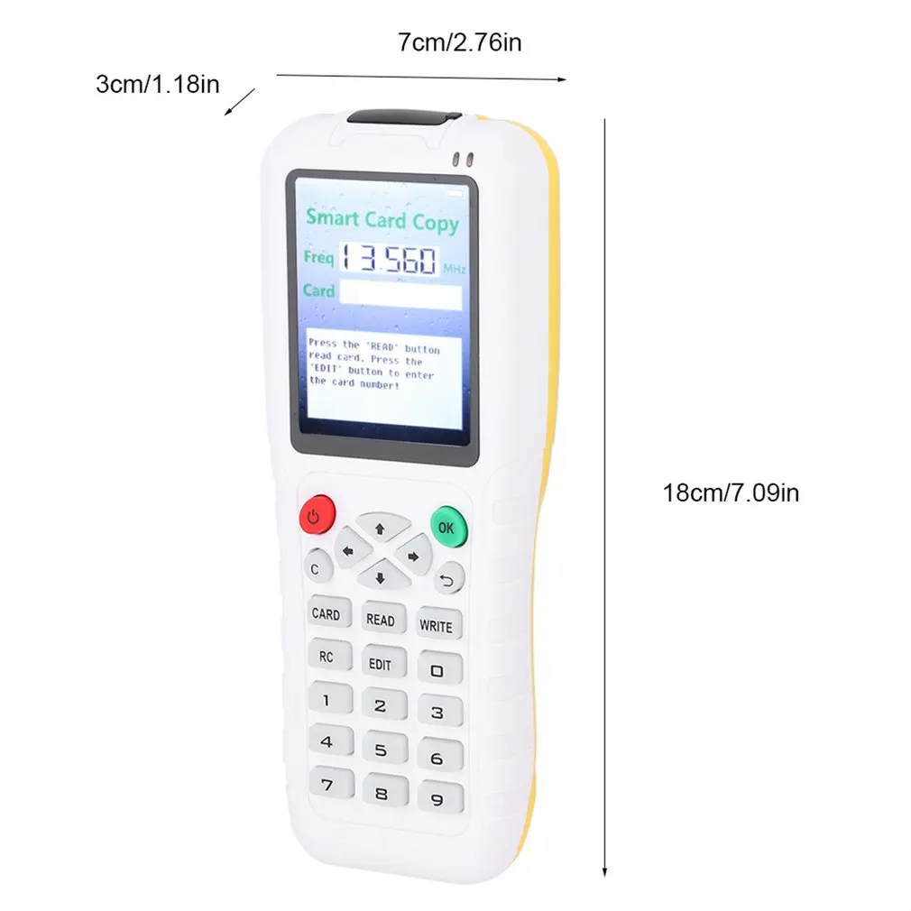 Ручной Rfid Ic копир многочастотный карты репликатор с полное декодирование