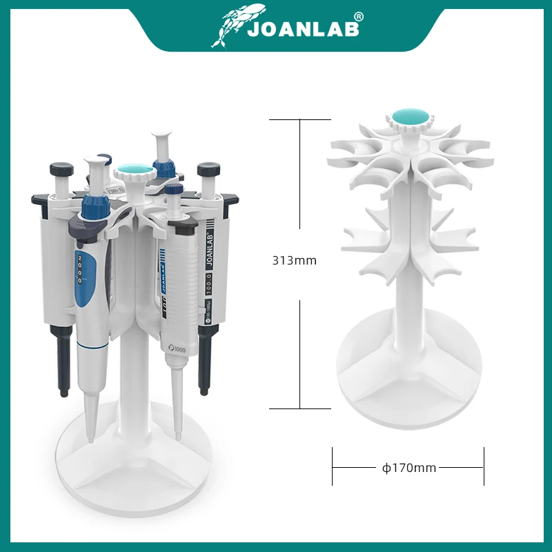 

Laboratory Pipette Rack Round Pipette Holder For Placing Adjustable Pipette