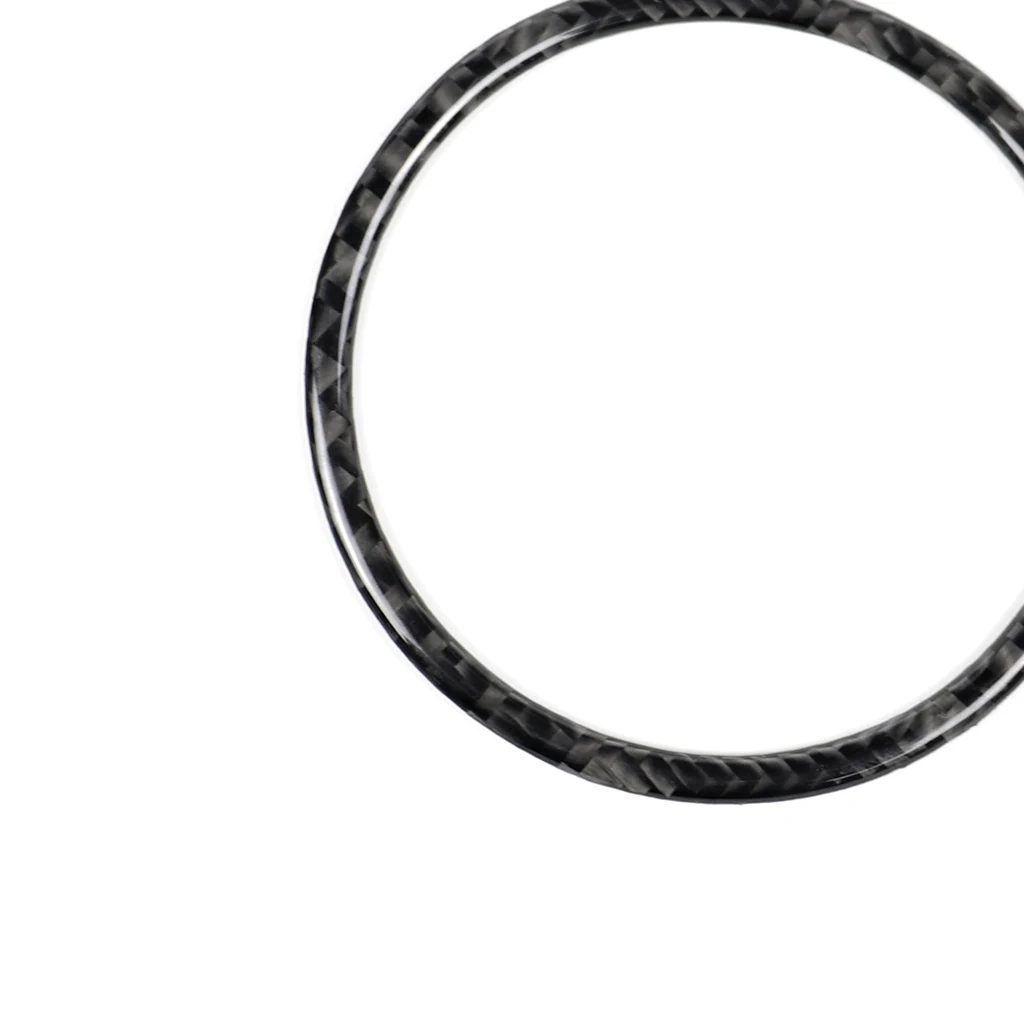 Декоративная круглая наклейка для автомобильной двери из углеродного волокна