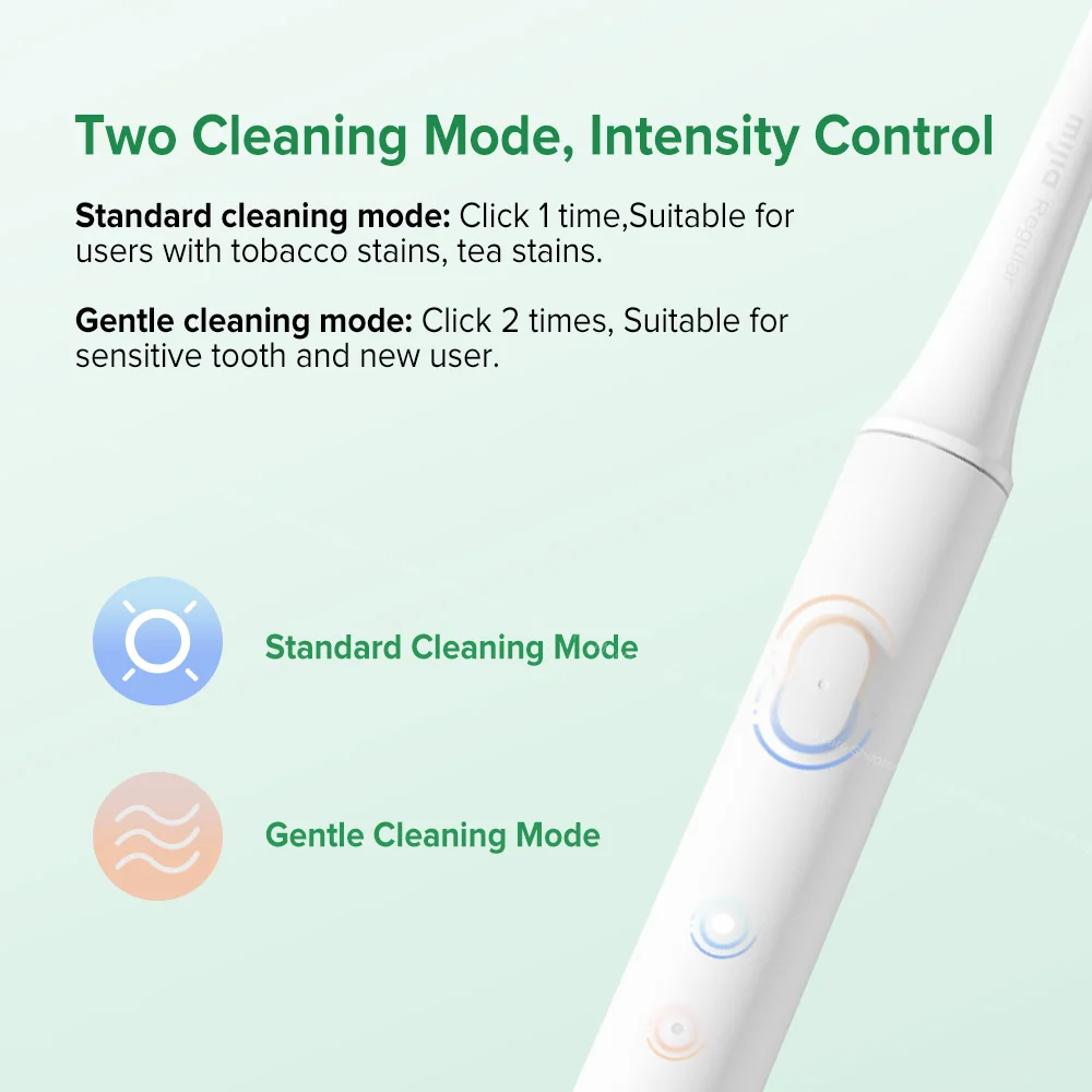 Зубная щетка T100 звуковая электрическая автоматическая Водонепроницаемая зубная