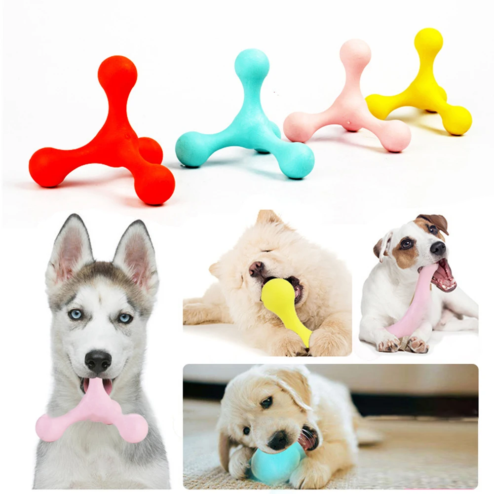 

Pet Dog Toy Interactive Rubber Molar Stick Pets Dogs Cats Puppy Chew Toys Bite Resistant Small Dog Tooth Cleaning Chewing Toy