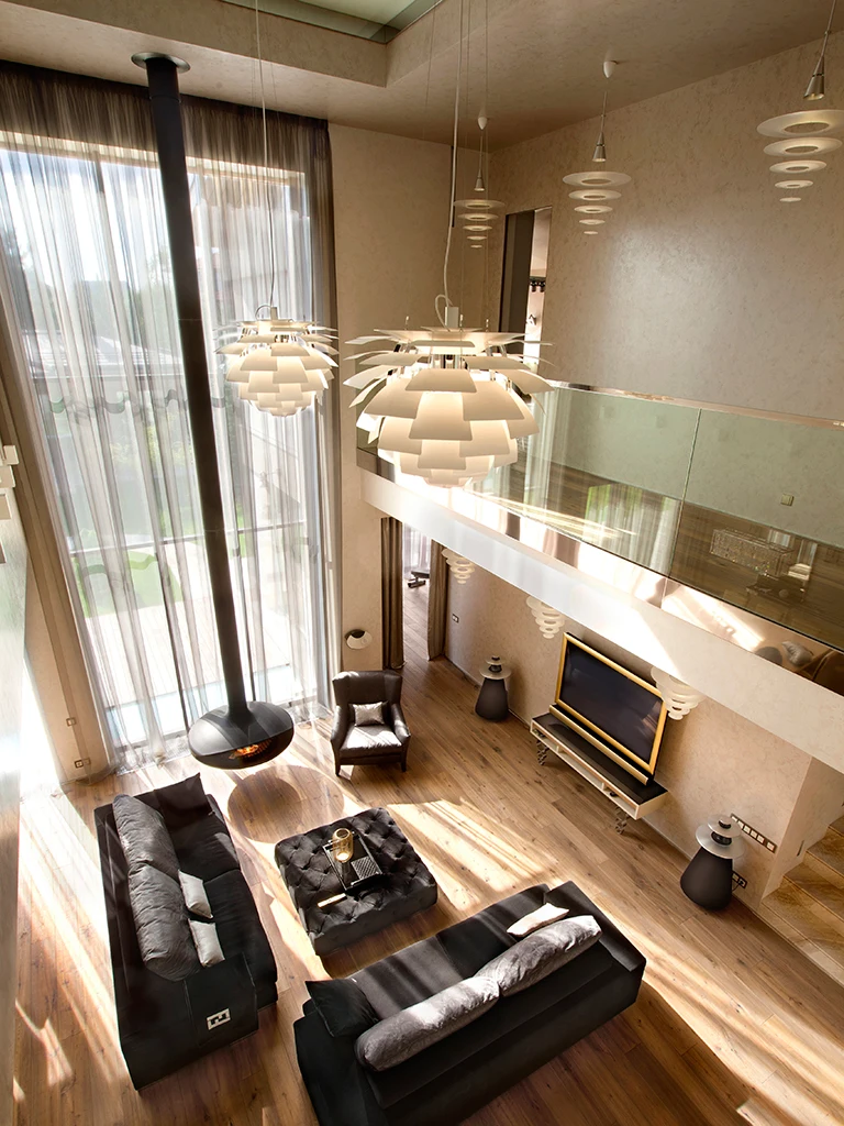 Дания PH сосна телефон скандинавский гостиная столовая спальня люстра