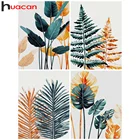 Алмазная вышивка, цветок Huacan, Настенный декор, алмазная живопись, мозаика, листья, украшение для дома, хобби