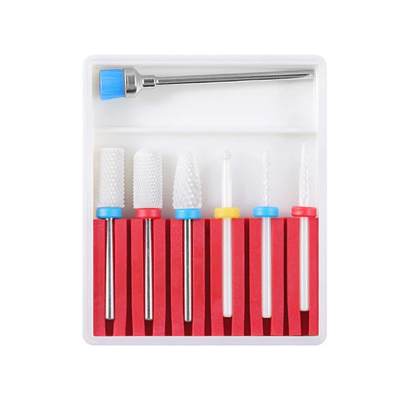 Маникюрные фрезы керамические для маникюра полировки токарного станка ногтей