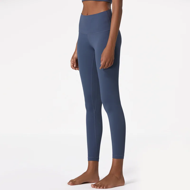 Леггинсы Oyoo мягкие компрессионные с высокой талией для фитнеса и йоги|Штаны йоги|