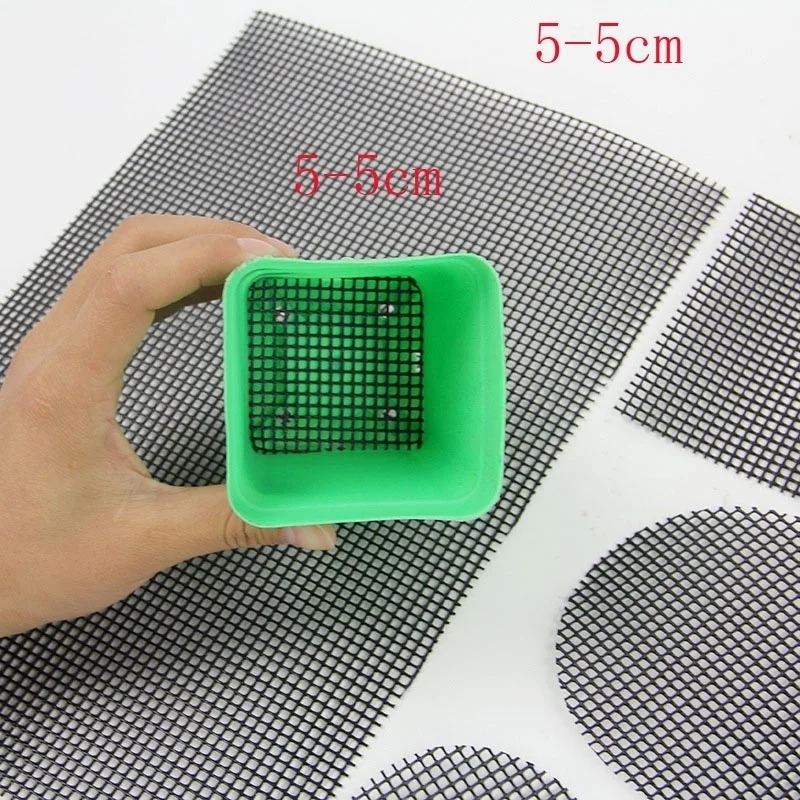 Нижняя сетчатая прокладка для цветочного горшка больше отверстий мясной