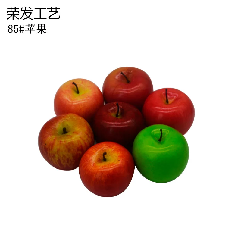 Декоративная пена для яблока искусственные украшения фруктов ложная дешевая