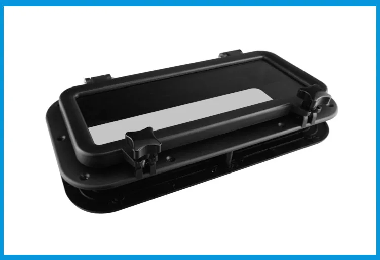 Морская Лодка яхта RV порт отверстие АБС пластик прямоугольные люки освещения