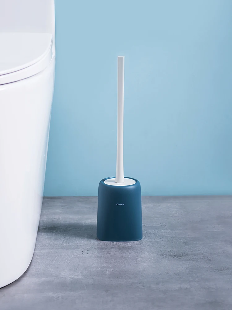 

Accessories Bathroom Items Home Cleaning Toilet Brush Wall Mounted Silicone Best Selling 2021 Products Porta Pincel Home Eg50sz