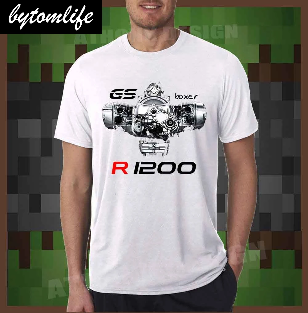 2019 Новый Повседневное крутая футболка 2017 Германия мотоцикл R1200 GS Приключения