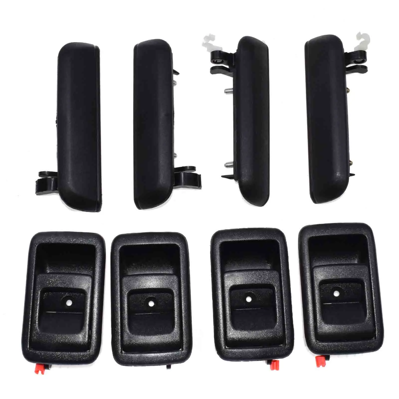 WOLFIGO 8 шт. левая и правая наружная внутренняя дверная ручка для Toyota Tercel 1995-1999 6922016120