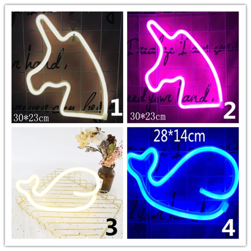 39 видов модных разноцветных радужных светодиодных неоновых вывесок праздничные