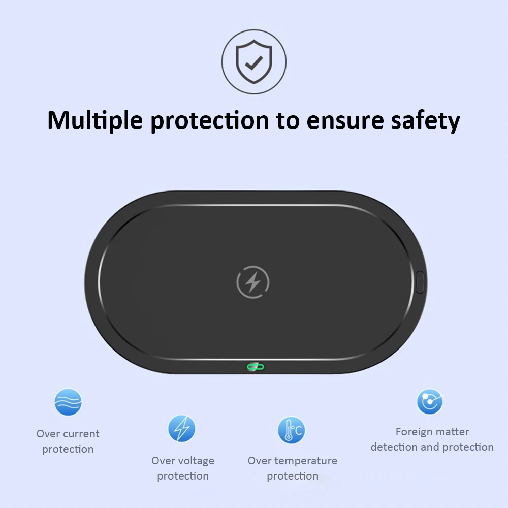 

2 in 1 Wireless Charger UV LED Light Disinfect Mobile Phone Disinfecting Box Fast Charging Disinfection Box for Iphone