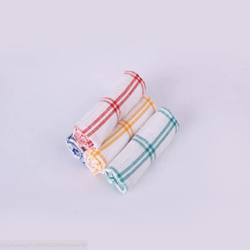 

2pcs/pack 35x55cm Dishcloth Dish Towel Kitchen Swab Kitchen Towel Cotton Super Absorbent