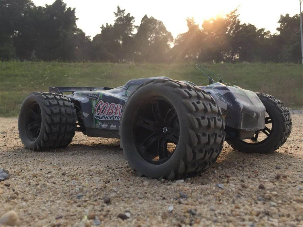 

RH818 EBD 485mm 1/8 2.4G 4WD Brushless Remote Control Car Off-road Truck RTR Toy