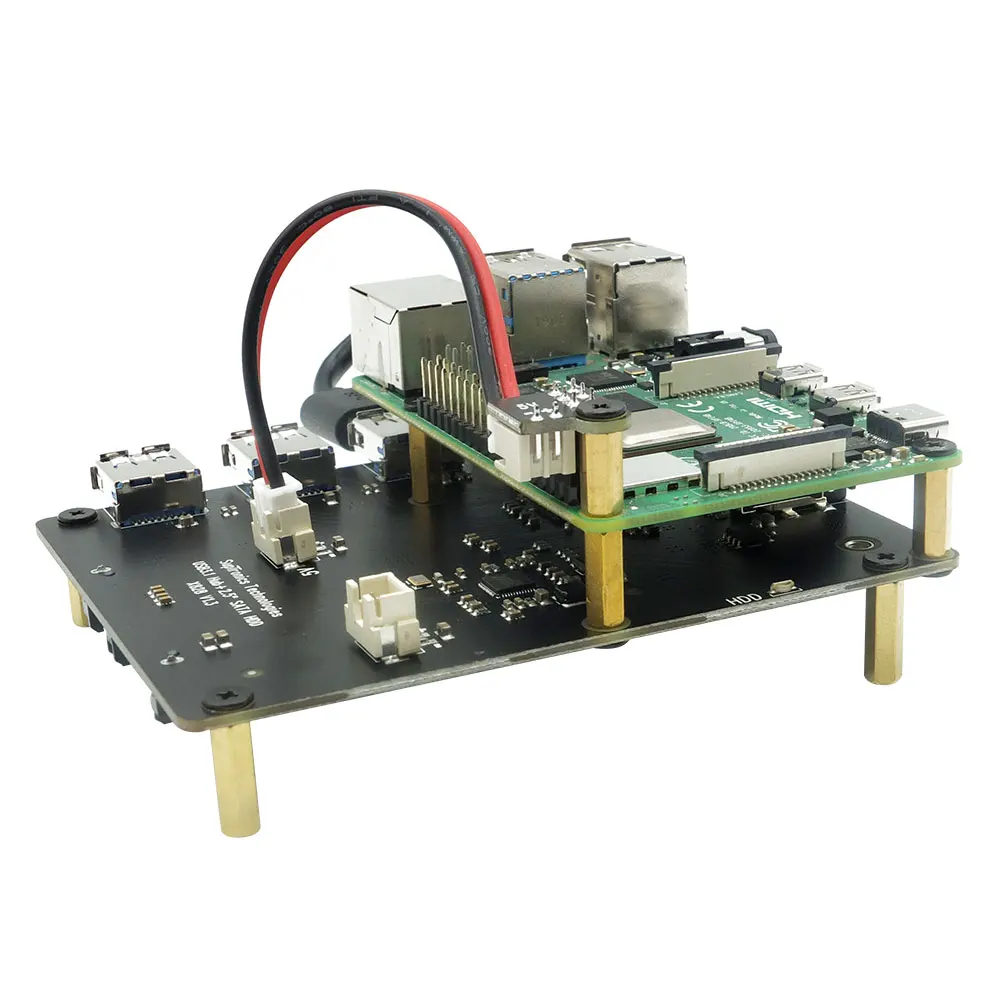Raspberry Pi SATA адаптер стекируемые X828 USB3.0 2 5 &quotжесткого диска HDD/SSD кластера Плата