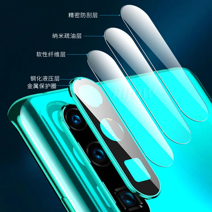 Объектив камеры для Huawei P30 Pro закаленное стекло металлический задний объектив