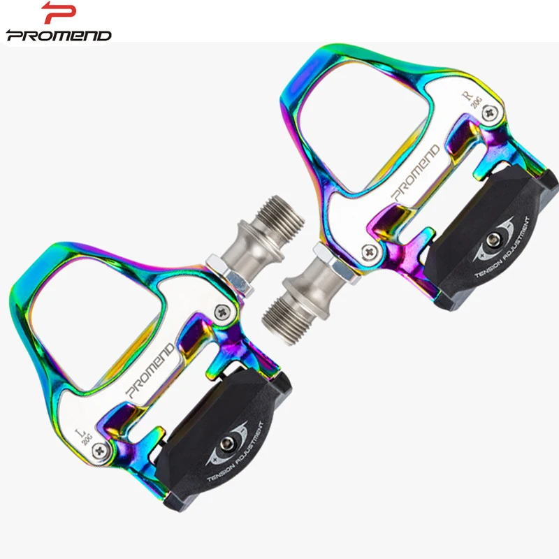 

PROMEND Fahrrad Self-Locking Pedale Rennrad Fahrrad SPD-SL Klick Pedale Bunte Rennrad Pedale professional bike racing