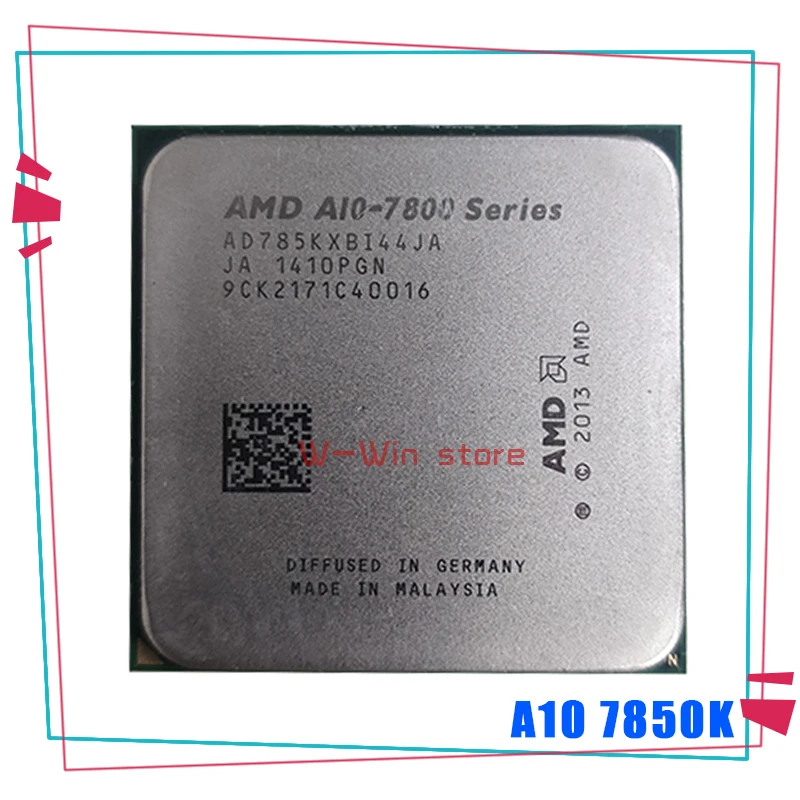 AMD A10-Series A10-7850K 7850 A10 7850K 3 7 ГГц Quad-Core Процессор процессор AD785KXBI44JA гнездо FM2 + |