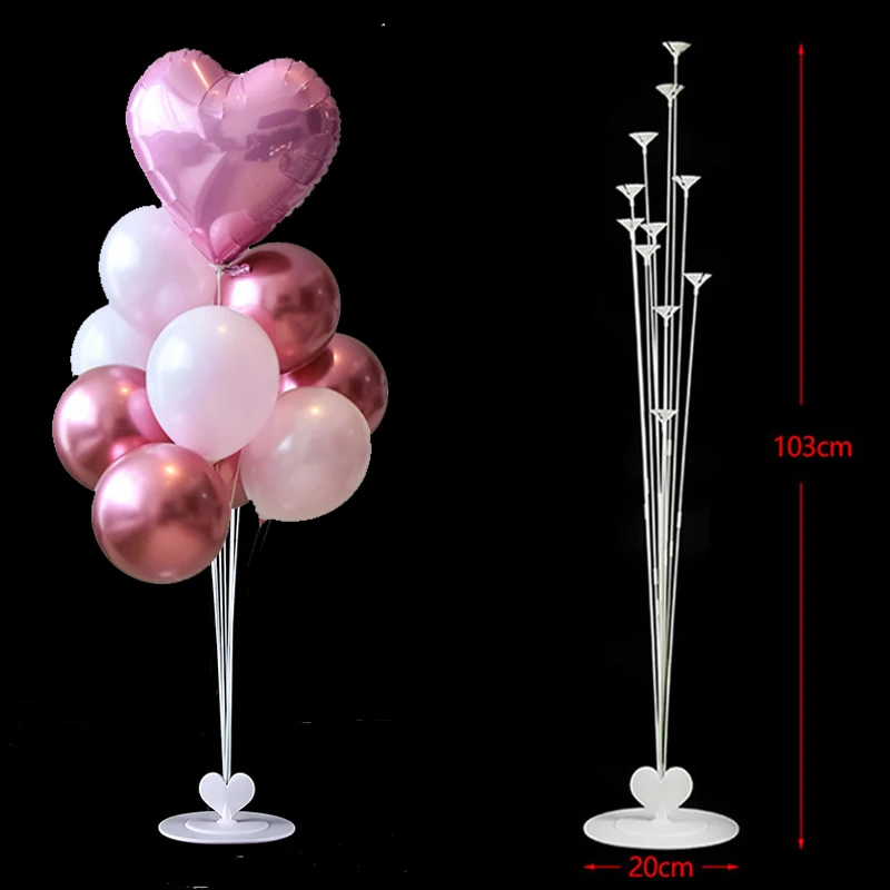 Надувной стоячий держатель полки стола механизма цилиндрический воздушный шар