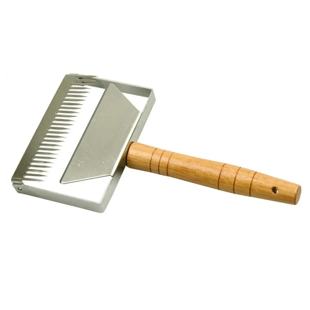 Вилка для распечатывания медовых сот большой железный сотовый мед скребок