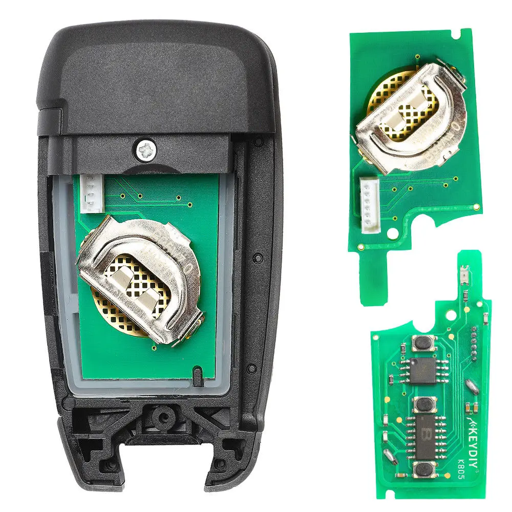 KEYECU Модернизированный Складной Дистанционный брелок FSK 433 92 MHz ID46 для hyundai H 1 iMax iLoad