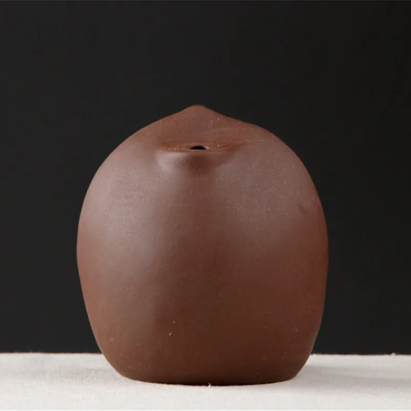 Фиолетовая глиняная горелка для благовоний медитация креативный Декор дома