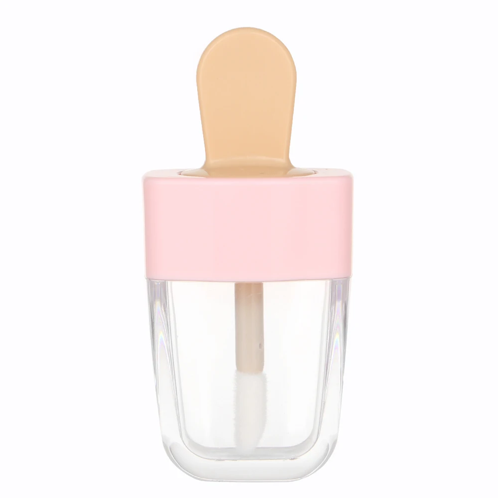 20 шт. 8 мл губная бутылки для блеска глазурь тюбик пустой розовый мороженое блеск