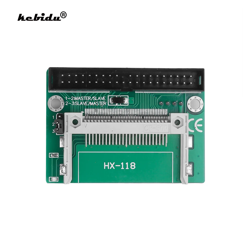Kebidu 2x CF к IDE компактный адаптер для флэш карты Bootable 40 Pin 3 5 &quotHDD жесткий диск