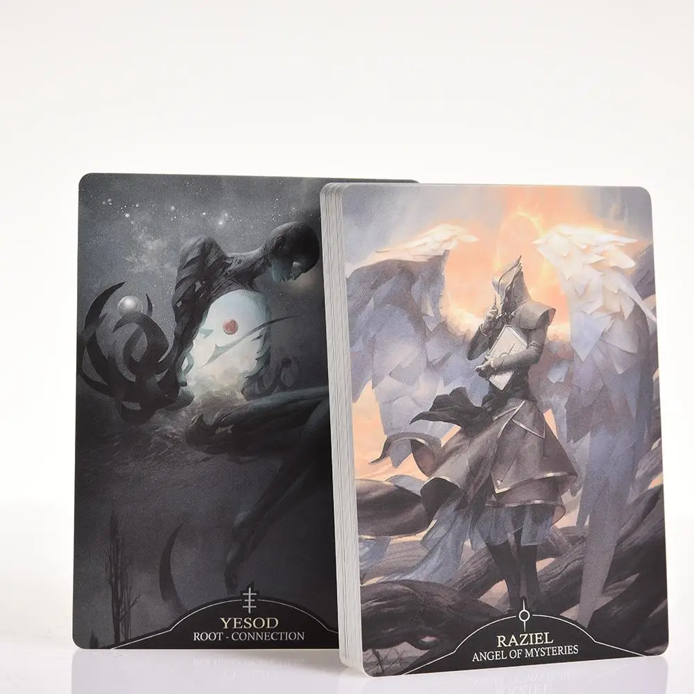 Новый Таро карты прочный яркие традиционный английский 33 шт. Angelarium версия Oracle из