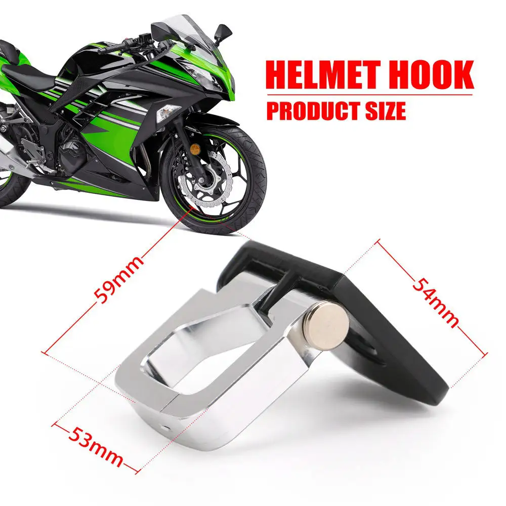 

Motorcycle Motorbike Modified Aluminum Alloy Hook Helmet Hanging Accessories