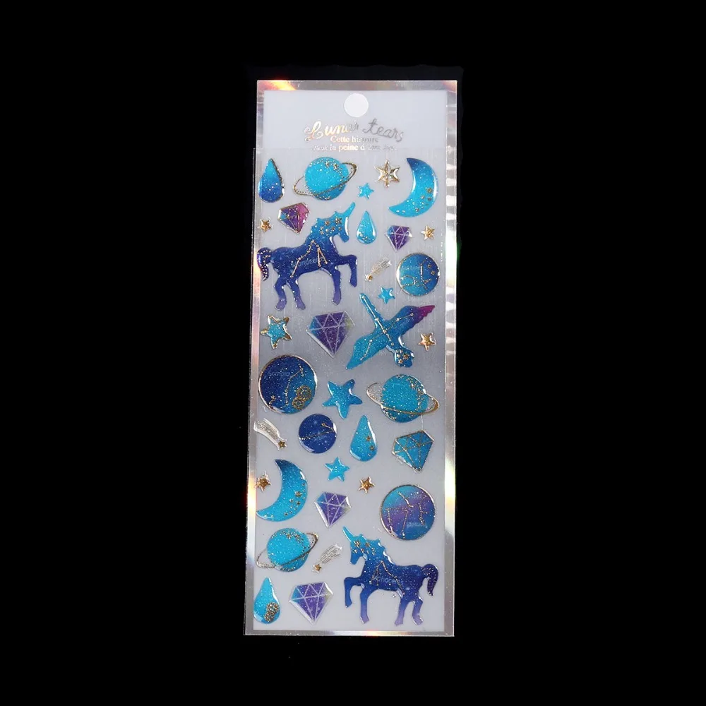 DoreenBeads цветок сердце крыло Сакура с животными из ПВХ DIY скарпбукинг Декор стикер Смола ремесло наполнитель материал многоцветный 2 листа