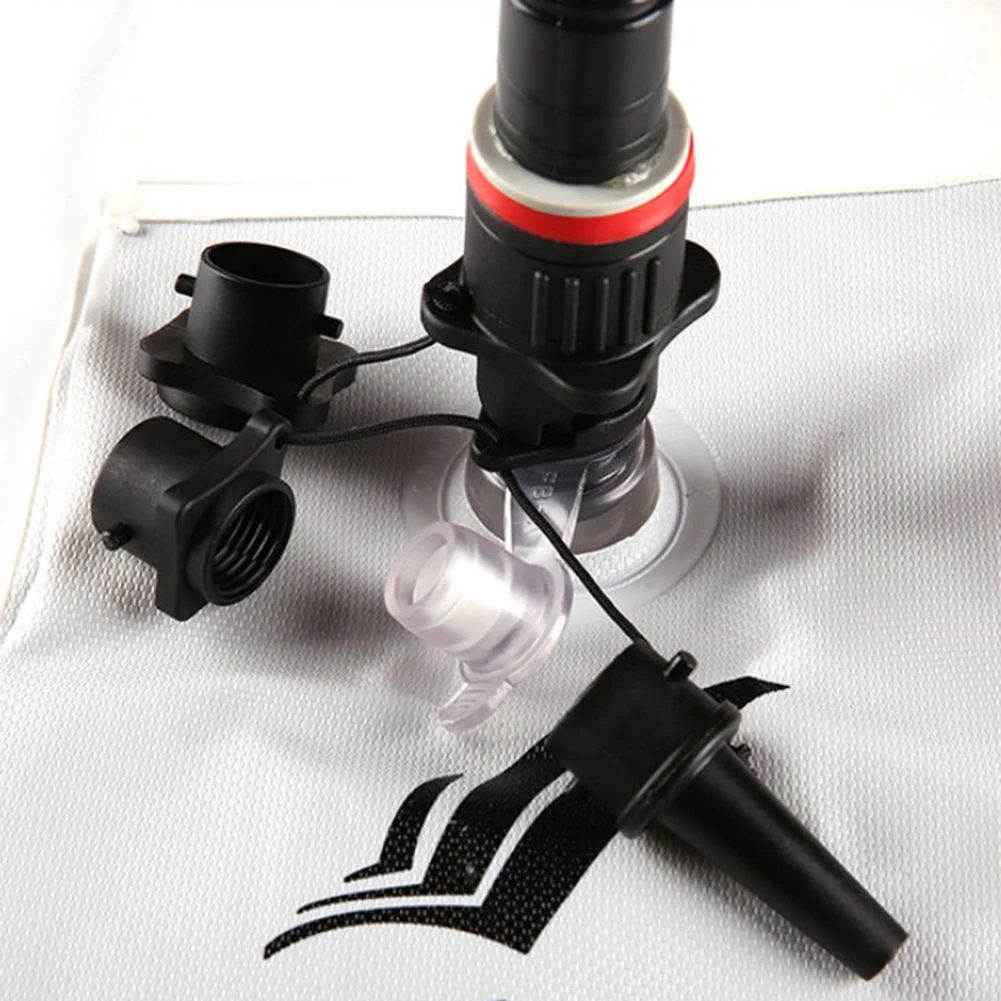 

Valve Connector Inflatable conversion head Surfboard Connector Black Accessories