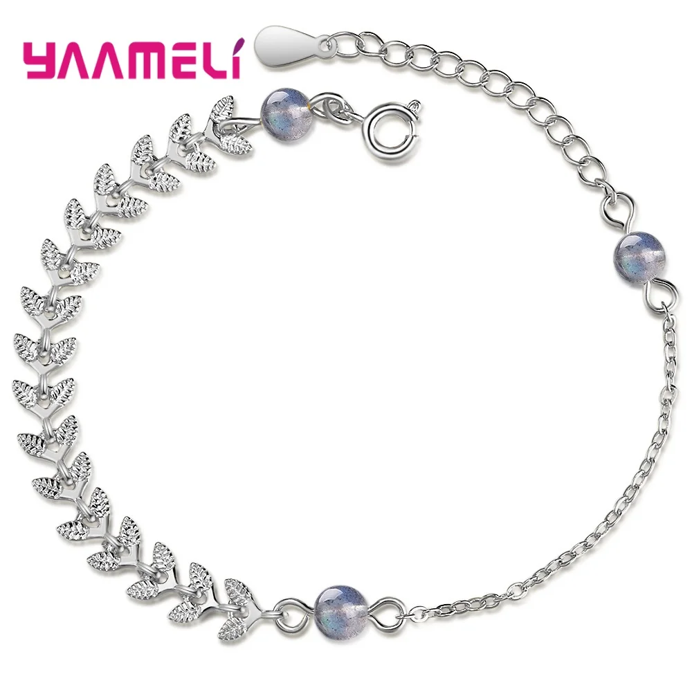 Браслет на День Святого Валентина подарок для жены девушки твердый 925 пробы