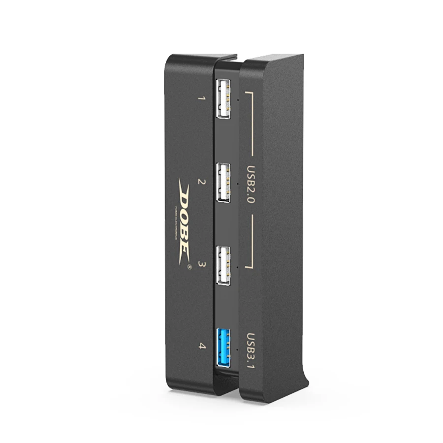 USB-разветвитель DOBE для PS4 Slim 4 в 1 USB 3 0 и порта | Электроника