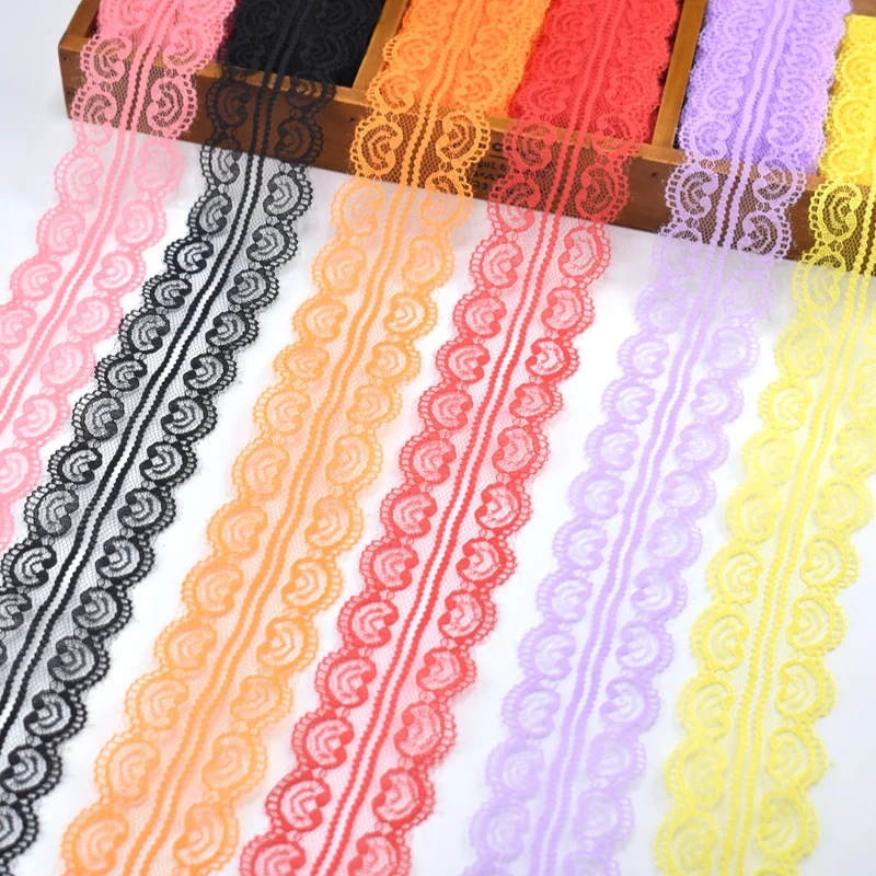 10 ярдов кружево лентой шириной 45 мм кружевная лента белая хлопок творчества