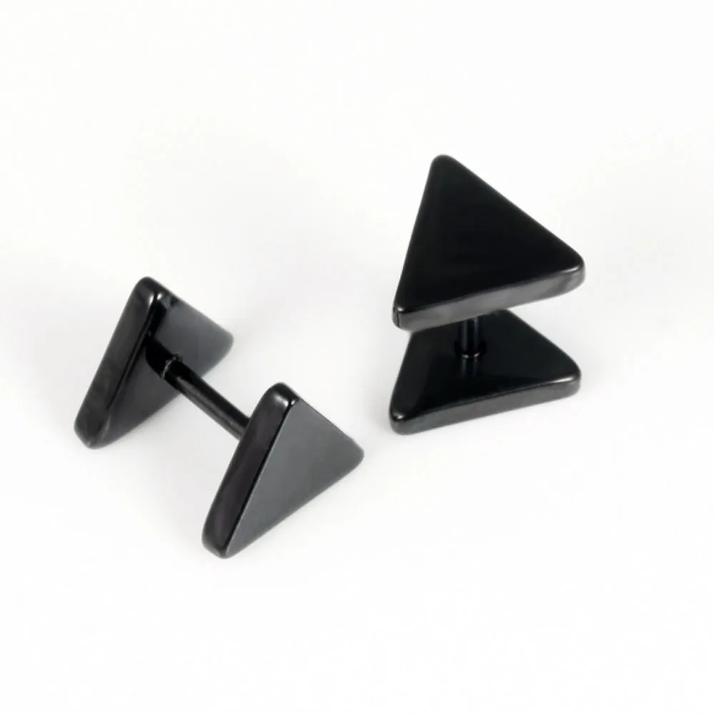 Lan дворец простой передний задний двойной треугольник титановая сталь ювелирные