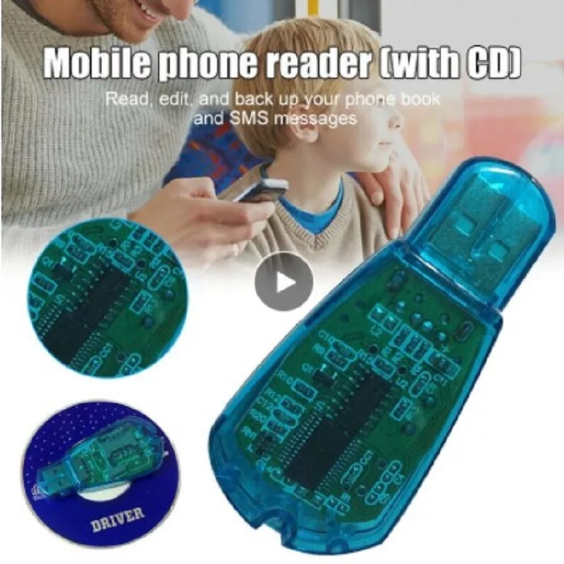 2 0 USB устройство для чтения SIM карт телефона записывающее копировальный сканер