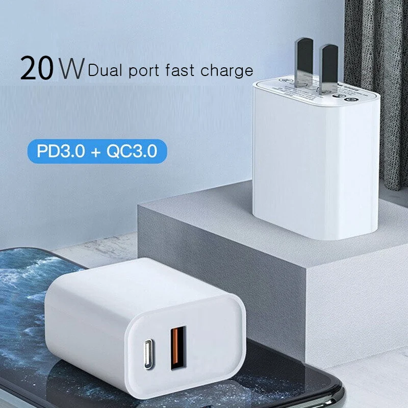 

Зарядное устройство для Apple, 20 Вт, USB, быстрая зарядка Pd