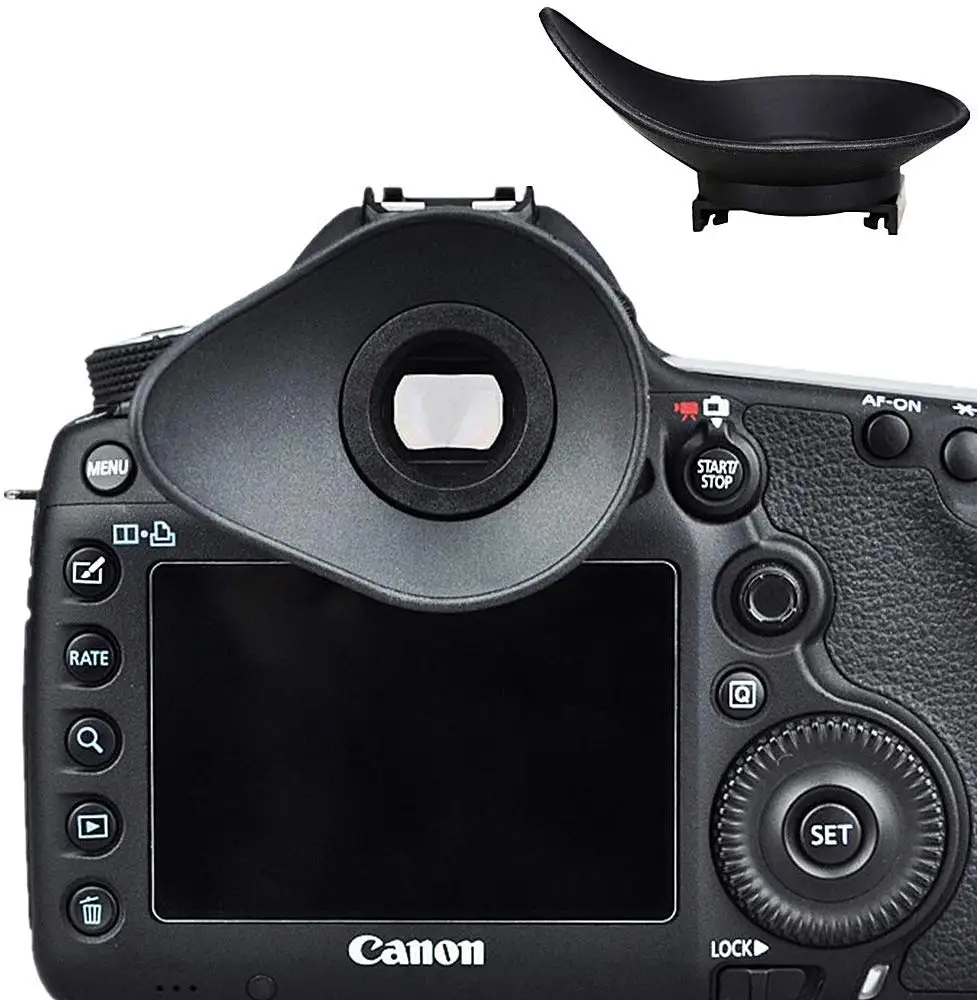 Глазная форма окуляра наглазник для Canon EOS 5D Mark IV III 5DS R 7D II 1DX Замена наглазника EG |