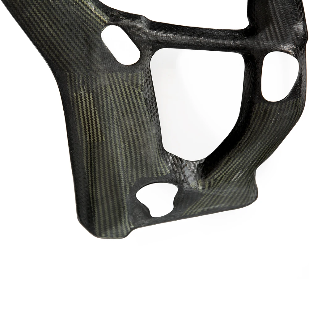 Новинка защитный чехол для рамы мотоцикла из углеродного волокна глянцевый 100%