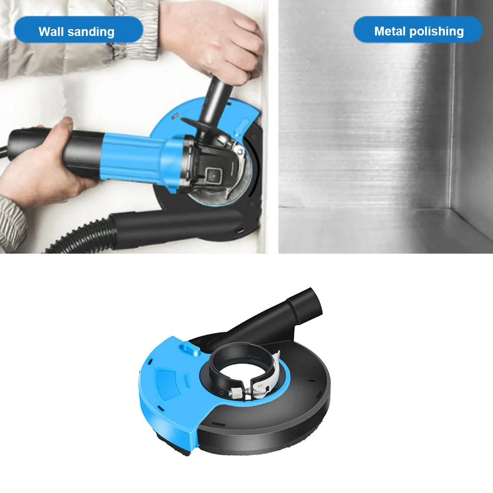 

5inch Angle Grinder Dust Shroud Blue Black Plastic Metal Grinding Protective Cover Angle Grinders Accessories Bosch/Makita/Flex