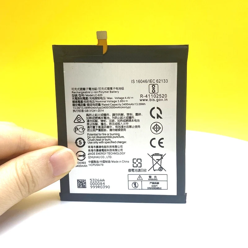 new original lc 620 battery for nokia 7 2 6 2 ta 1198 ta 1200 ta 1196 3500mah mobile phonegift tools free global shipping