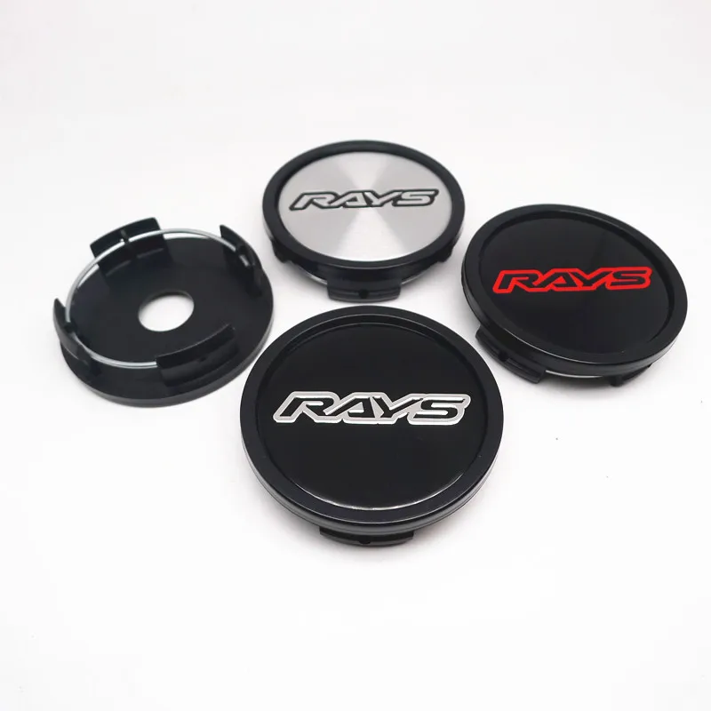 

4pcs 58mm Rays Car Center Cap Hubs Car for Alloy Wheels Rims Dust-proof Cover Hubcaps Auto Styling Accessories