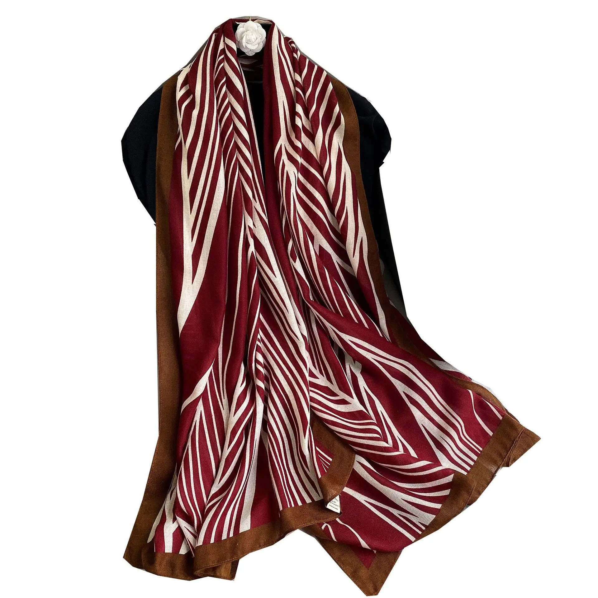 

Ladies Scarf Winter Light Yellow On 2020 New Luxury r And Linen Neck ColorWarm Scarf Cotton Brand Autumn And Winte