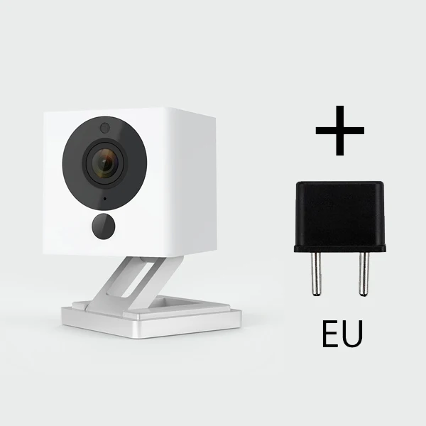 Xiaomi smart cctv Xiaofang цифровой зум смарт-камера IP 110 градусов F2.0 8X1080 P wifi беспроводной контроль камера ночного видения - Цветной: Add EU Adapter
