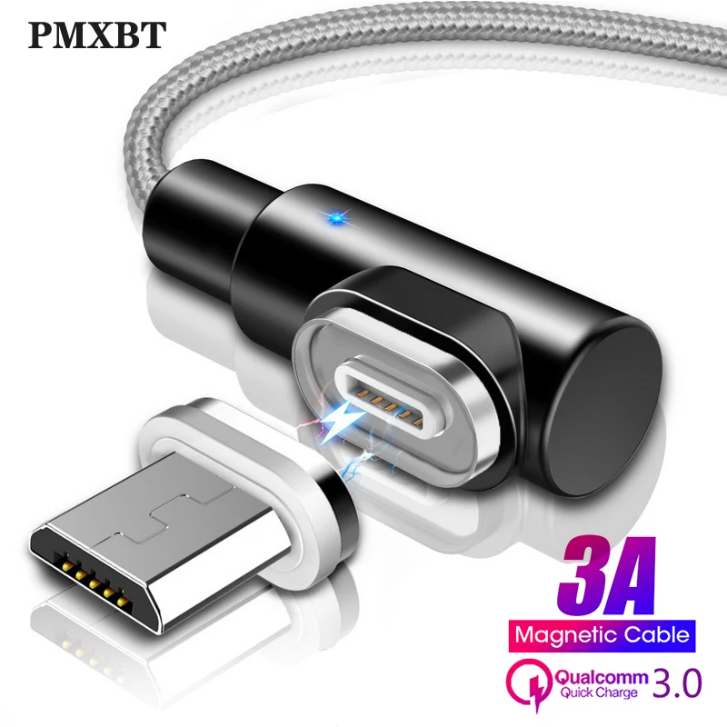 Магнитный кабель микро USB адаптер зарядное устройство для Samsung Redmi магнит Android