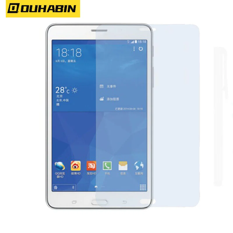 

Tablet Screen Screen Protectors Glass Screen Protector Film For Tablet Samsung Galaxy Tab3 7inch T110+touch Stylus Pen Tablet