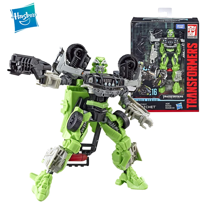 

Hasbro Transformers Studio Series 16 Deluxe Class Movie Ratchet Action Figure Model Toy SS16 - Kids Ages 8 & Up